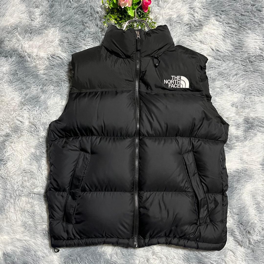 極美品　THE NORTH FACE ヌプシベスト　ND92338　 黒　L