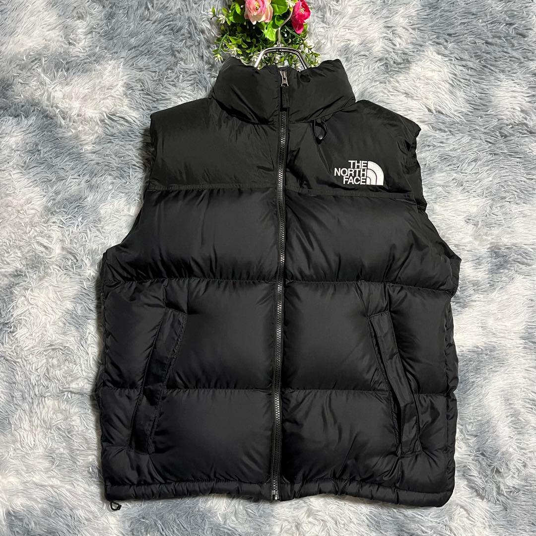 極美品　THE NORTH FACE ヌプシベスト　ND92338　 黒　L