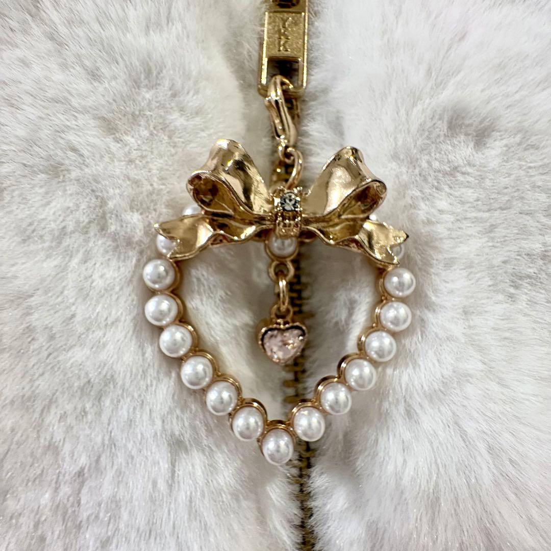 LIZLISA リズリサ リボンうさみみファーブルゾン