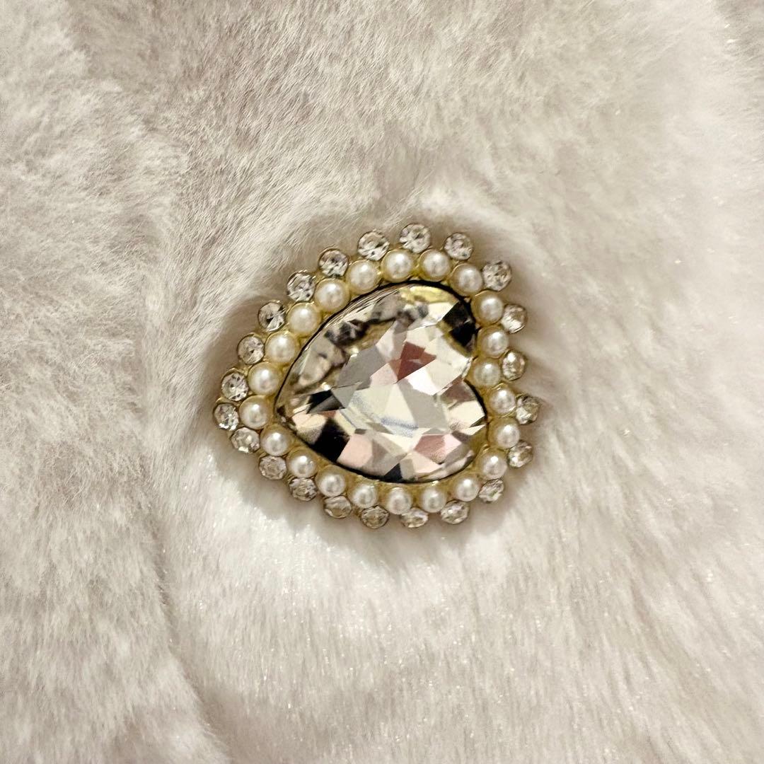 LIZLISA リズリサ リボンうさみみファーブルゾン