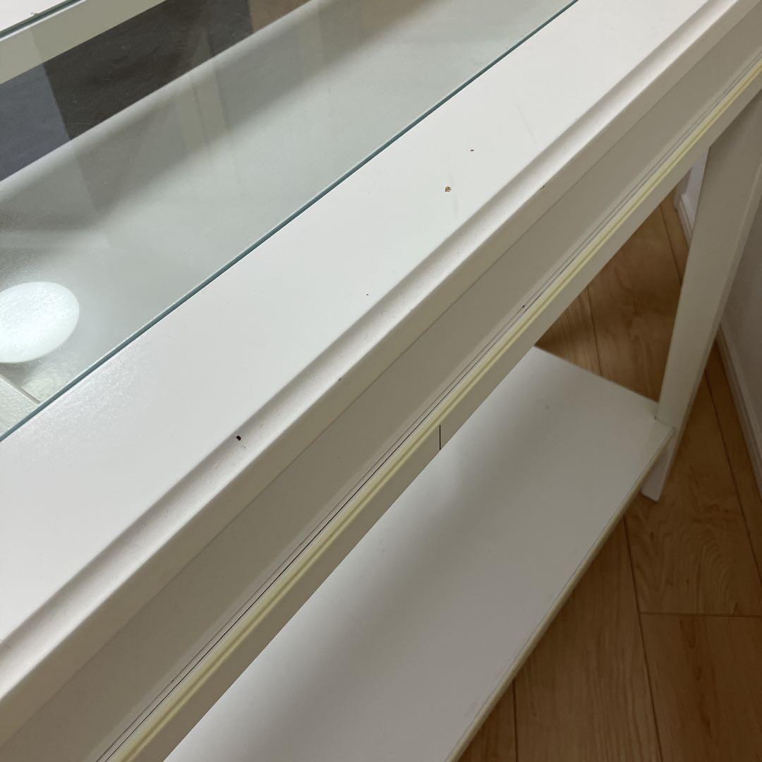IKEA カウンター ハイテーブル 飾り棚 ガラスショーケース 見せ収納 店舗◎