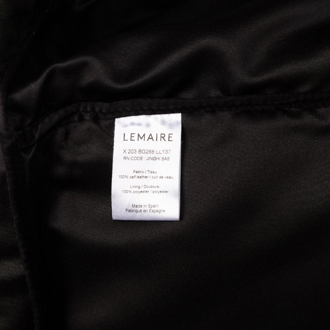 バッグ LEMAIRE REPORTER BAG IN LEATHER