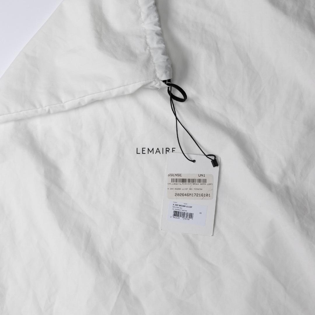 バッグ LEMAIRE REPORTER BAG IN LEATHER