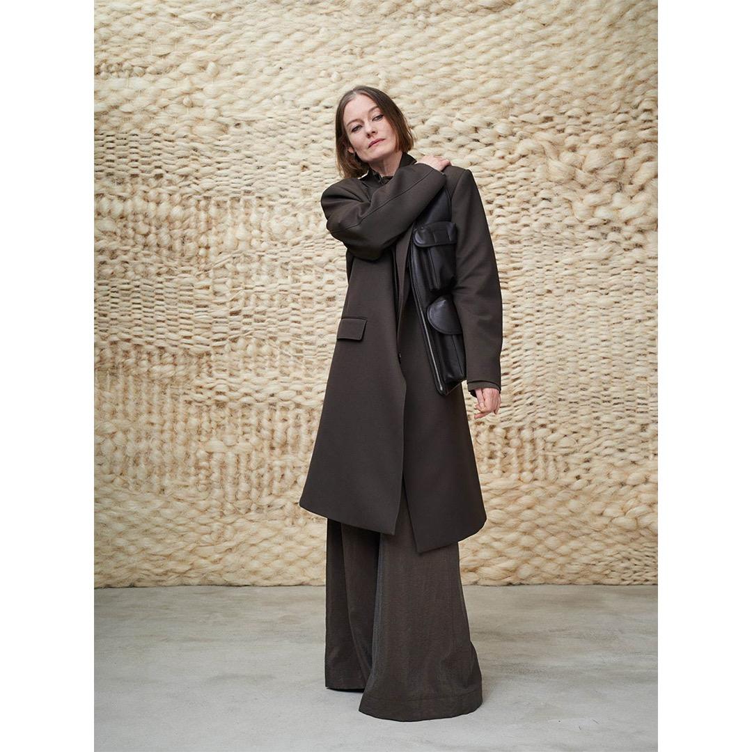 バッグ LEMAIRE REPORTER BAG IN LEATHER