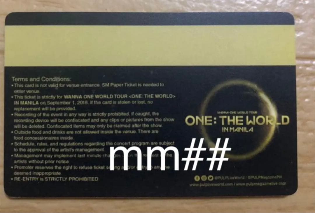 Wannaone ワナワン ファンミニョン トレカ