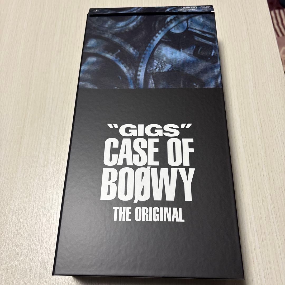 BOØWY CD CASE OF BOφWY -THE ORIGINAL-