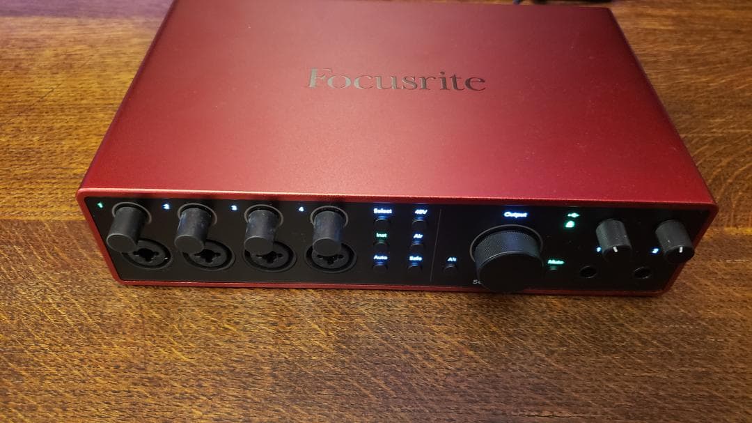 Focusrite Scarlett 18i16 Gen.4 オーディオ