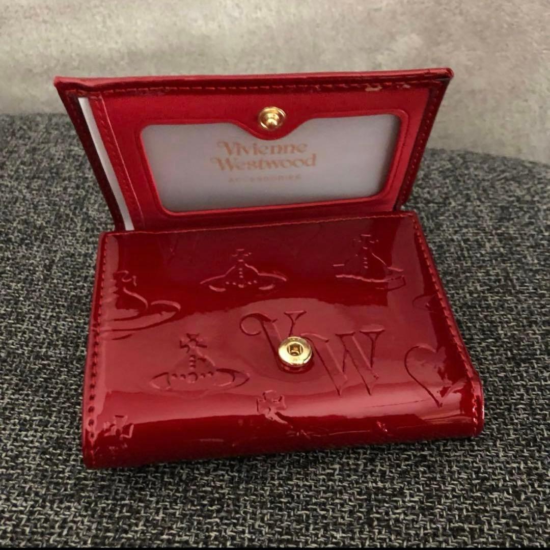 Vivienne Westwood 三つ折り財布 レッド