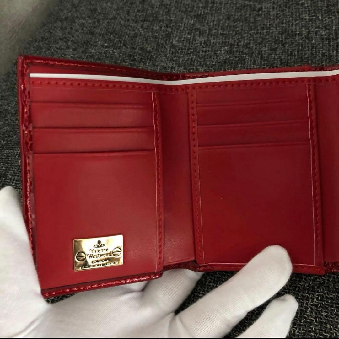 Vivienne Westwood 三つ折り財布 レッド