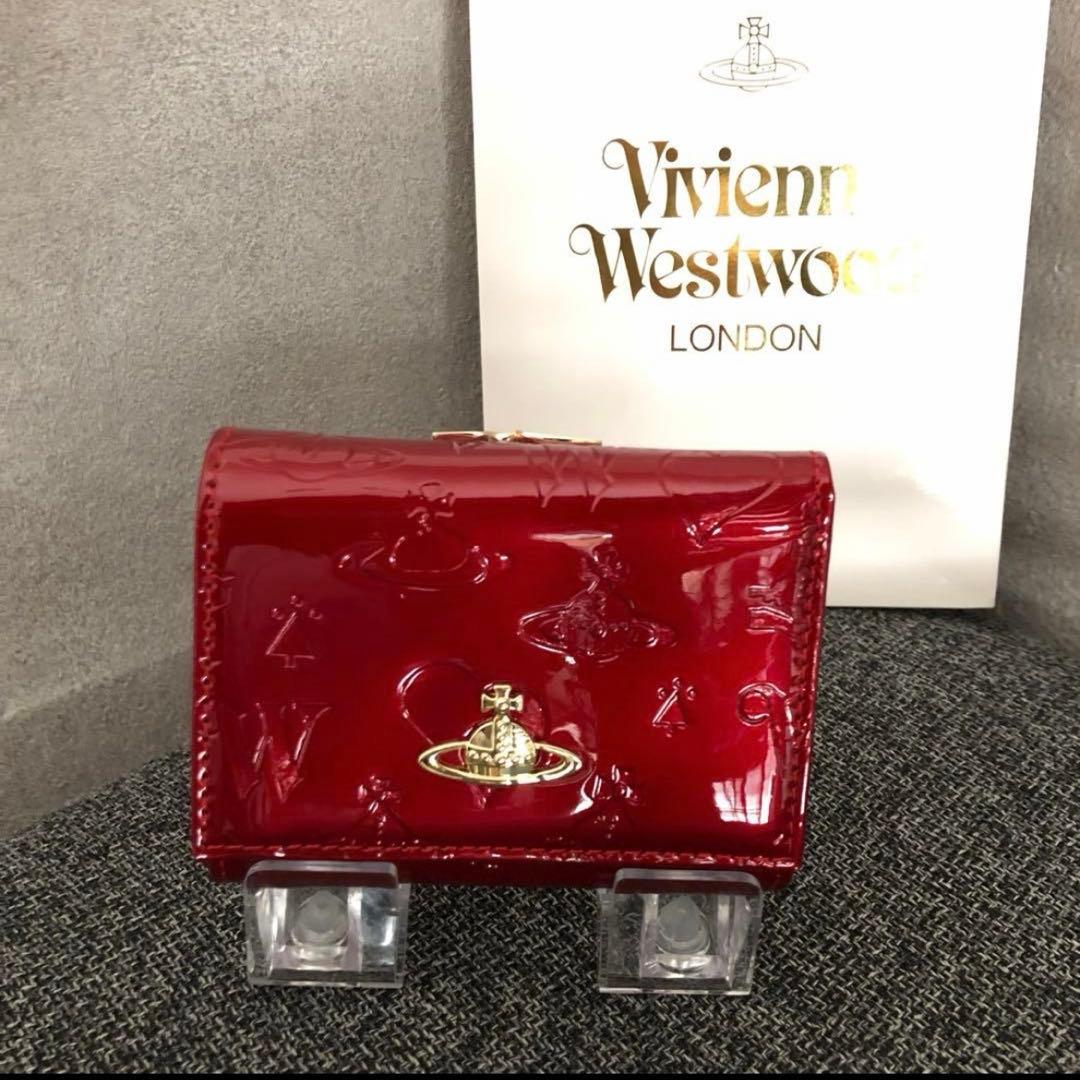 Vivienne Westwood 三つ折り財布 レッド