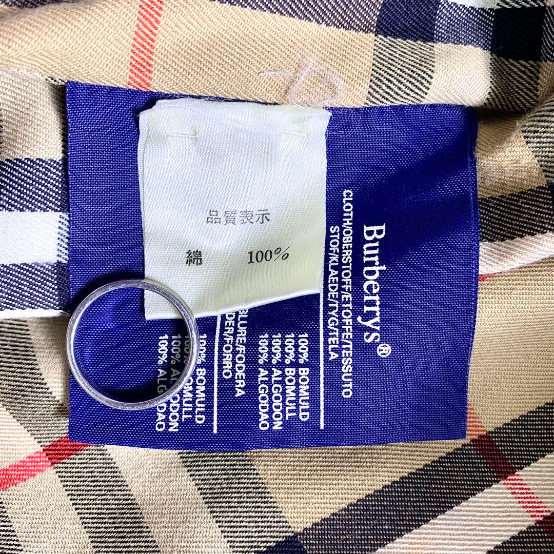 Burberry'sバーバリー カシミヤ混ライナー　トレンチコート ノバチェック