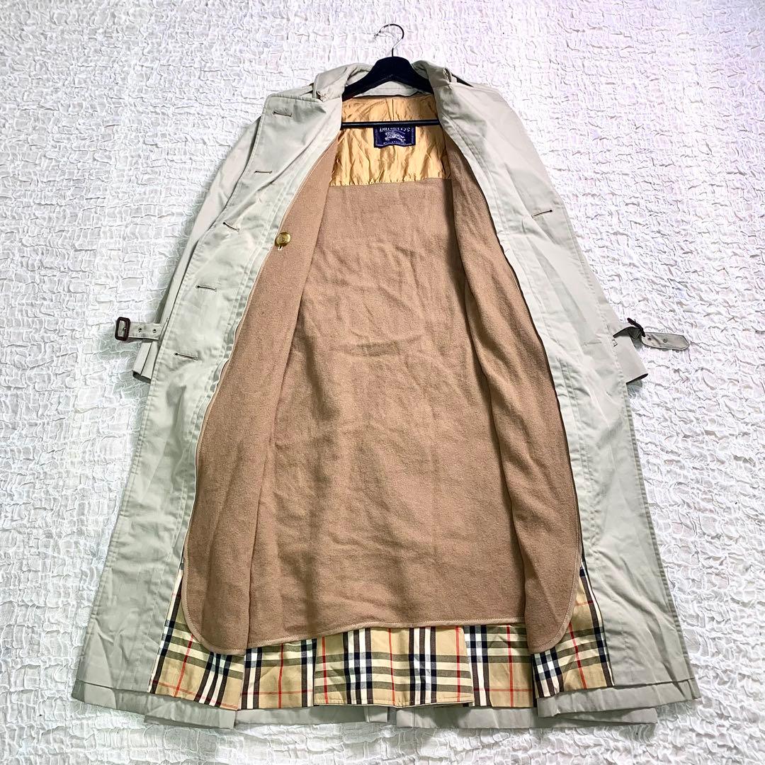 Burberry'sバーバリー カシミヤ混ライナー　トレンチコート ノバチェック