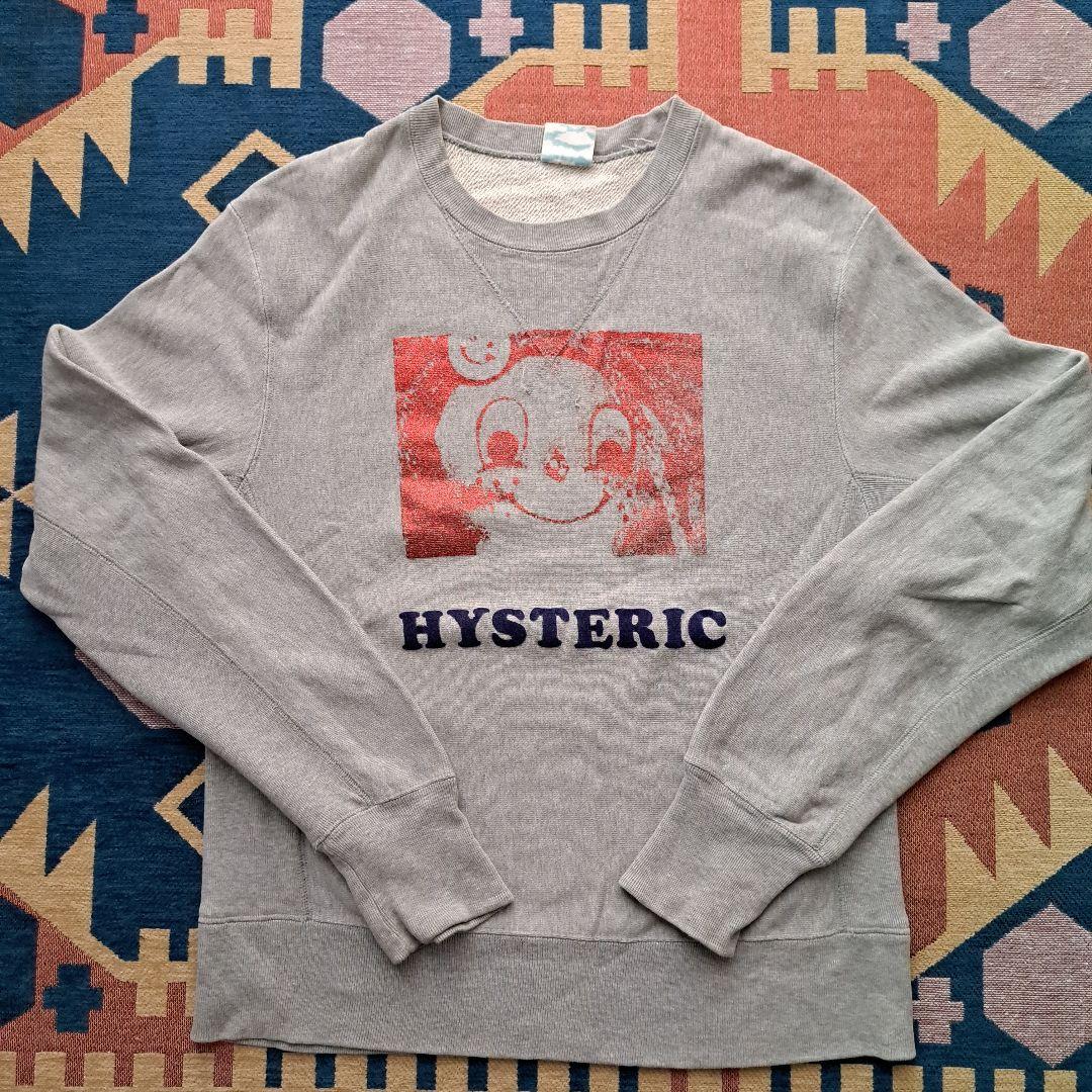 HYSTERIC GLAMOUR　リバースウィーブタイプトレーナー