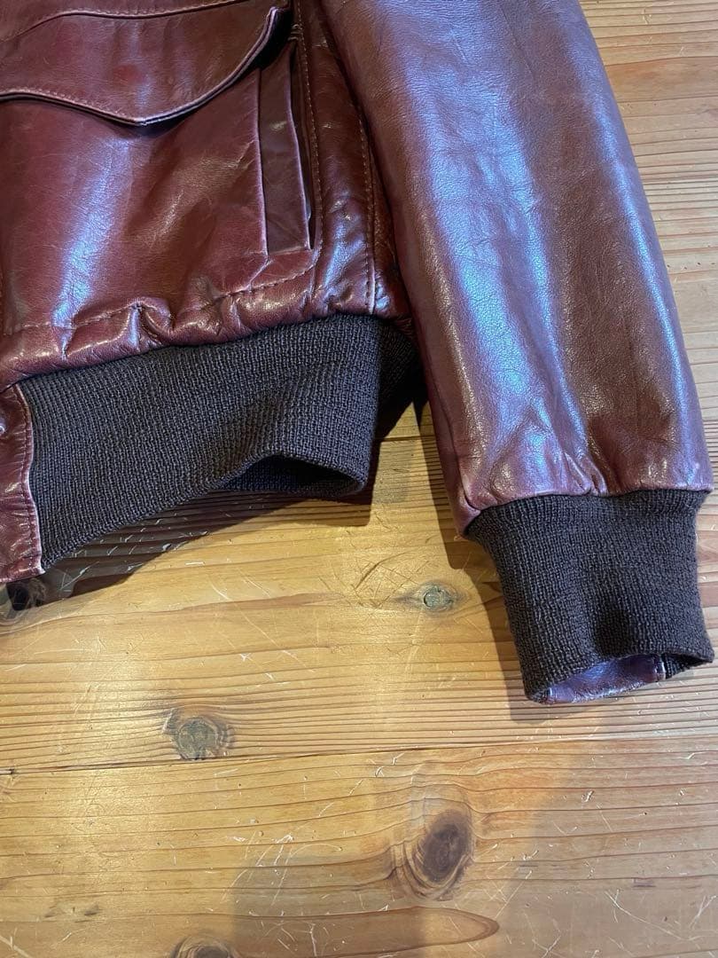 マッキーさん専用　ゴールデンベア/フライトジャケット/A2 ボア/ビンテージ