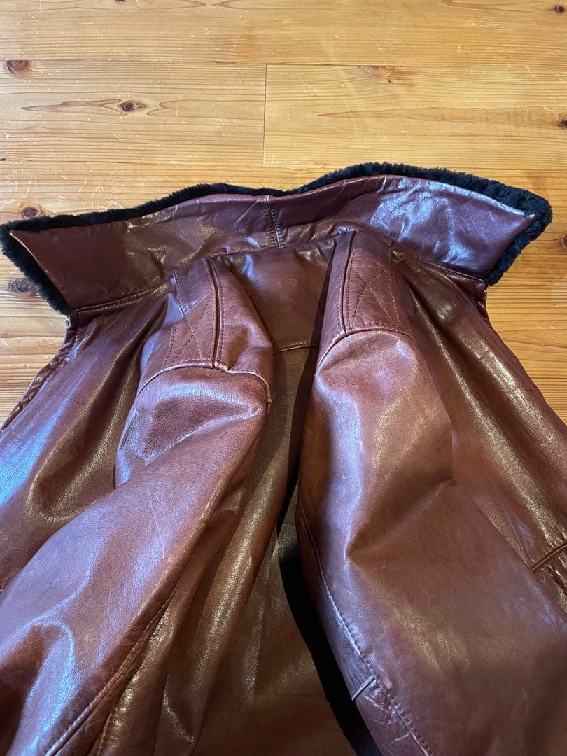 マッキーさん専用　ゴールデンベア/フライトジャケット/A2 ボア/ビンテージ