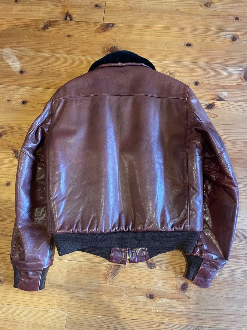 マッキーさん専用　ゴールデンベア/フライトジャケット/A2 ボア/ビンテージ