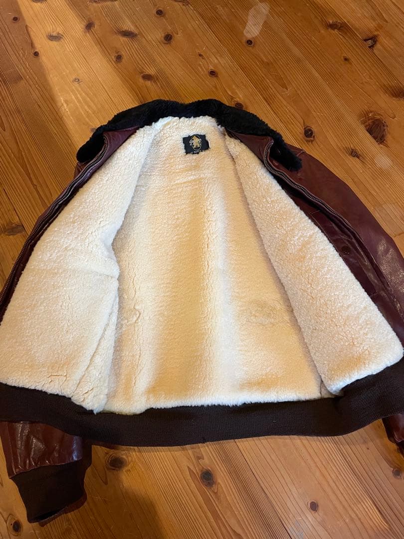 マッキーさん専用　ゴールデンベア/フライトジャケット/A2 ボア/ビンテージ
