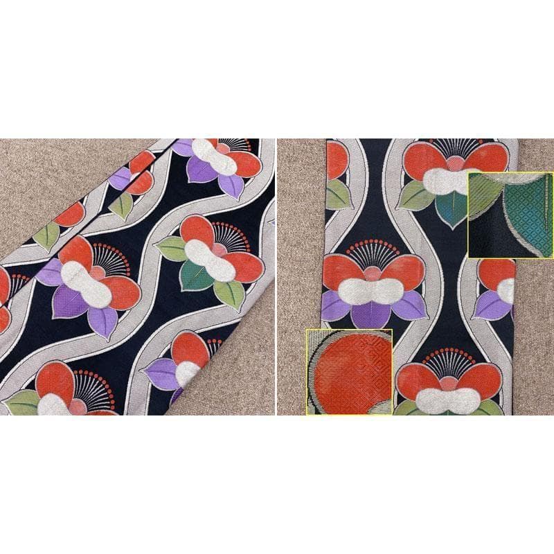 ■411ag104,着物とお小物類■七五三 七歳 女児 着物 芝草 白 ■美品u