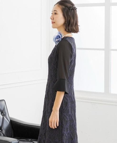 【東京ソワール】美品(１回着用) 結婚式 マザードレス ロング丈