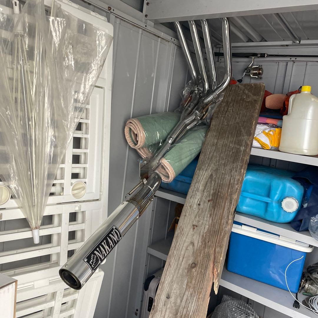 NAKANO ステンレス製 マフラー エキゾーストパイプ 4本