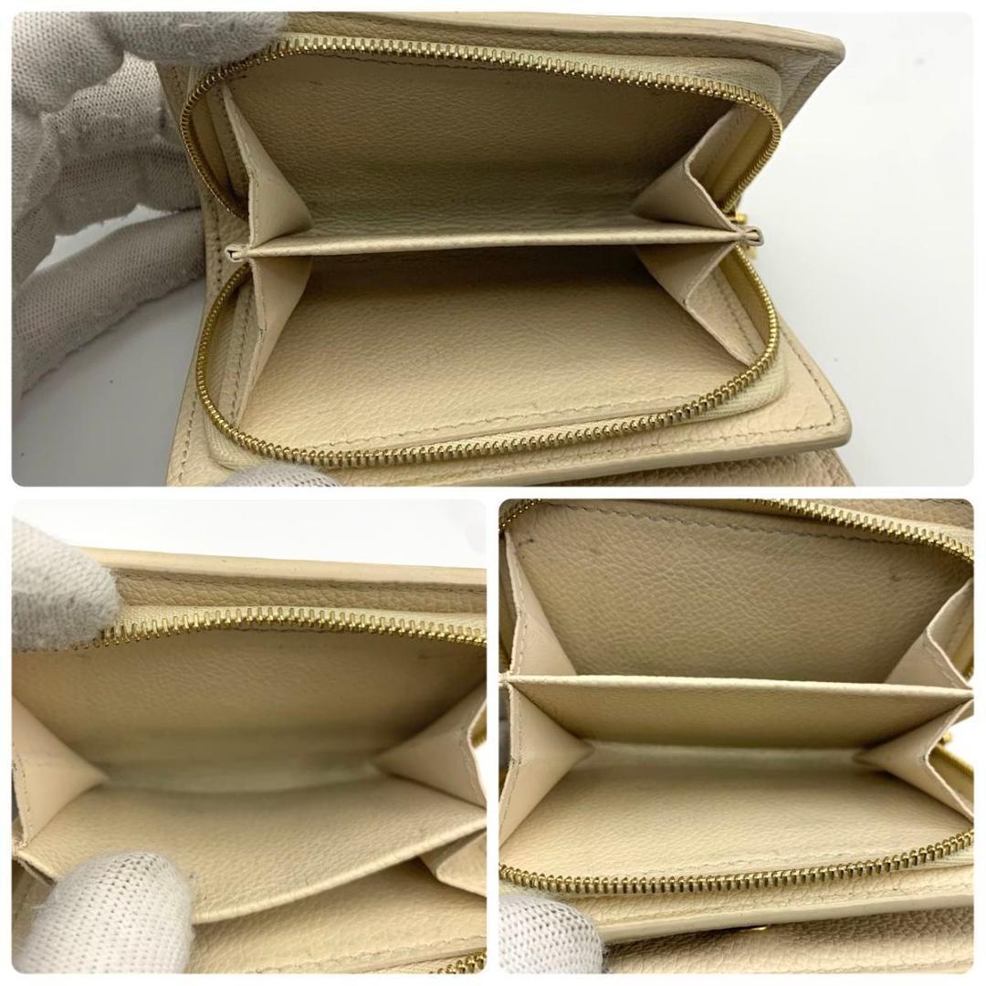 鑑定済み ルイヴィトン ポルトフォイユ クレア 財布 コンパクト IC搭載