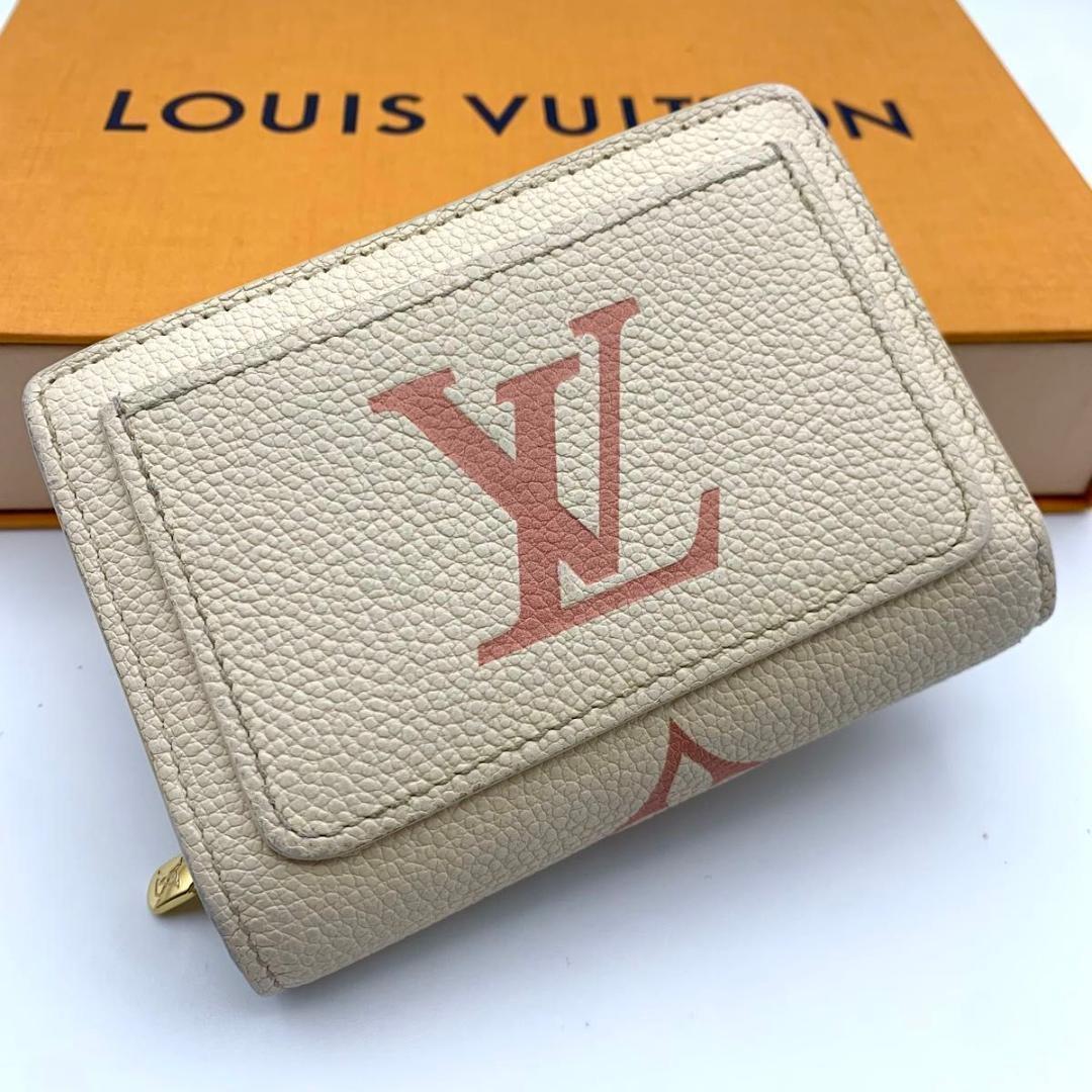 鑑定済み ルイヴィトン ポルトフォイユ クレア 財布 コンパクト IC搭載