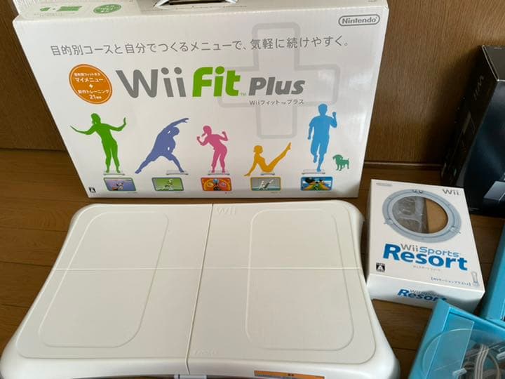 Wii本体バランスWiiボード本体カセット3枚
