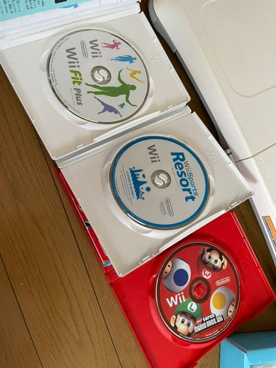 Wii本体バランスWiiボード本体カセット3枚