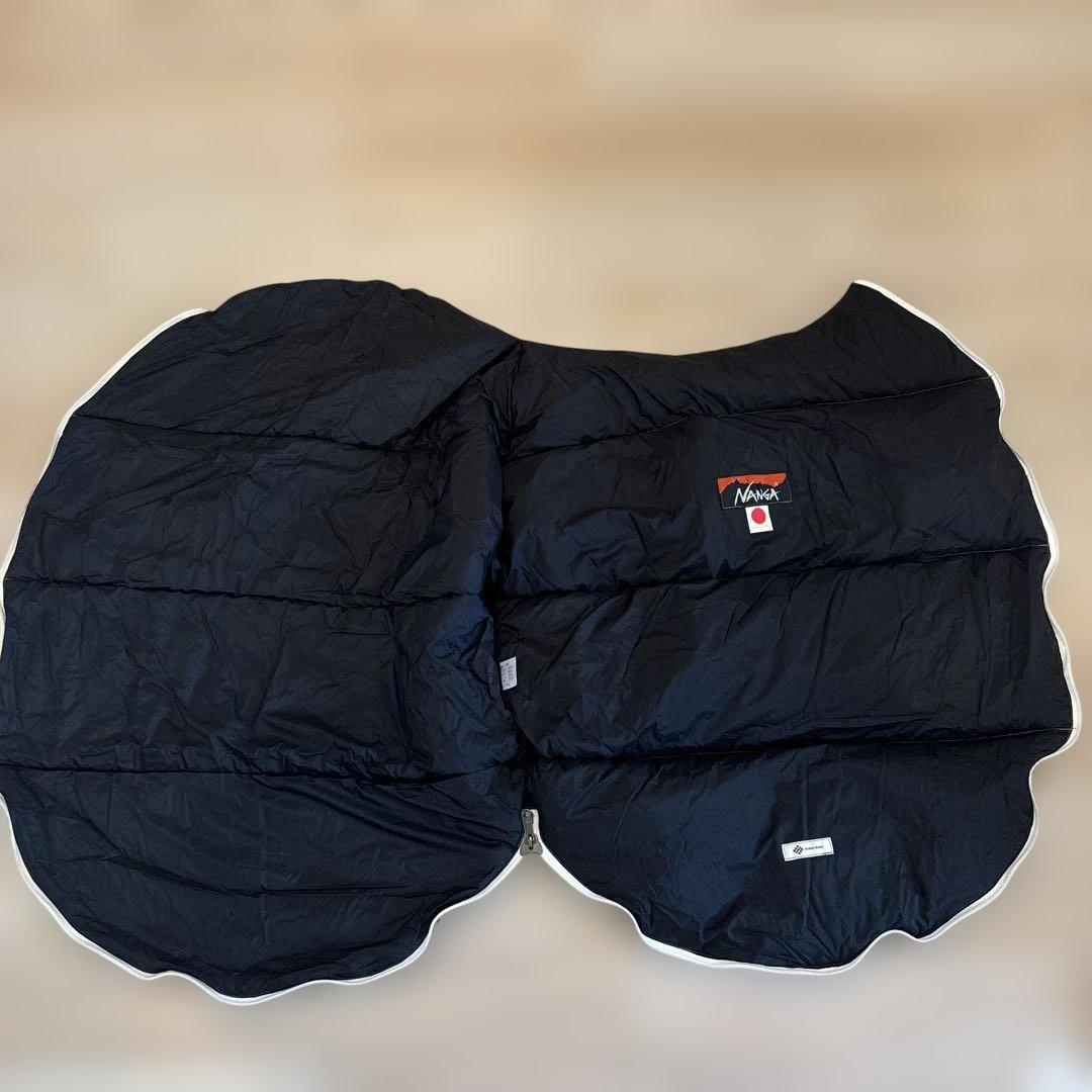 NANGA【お犬様シュラフ】寝袋 ベージュ/ブラック