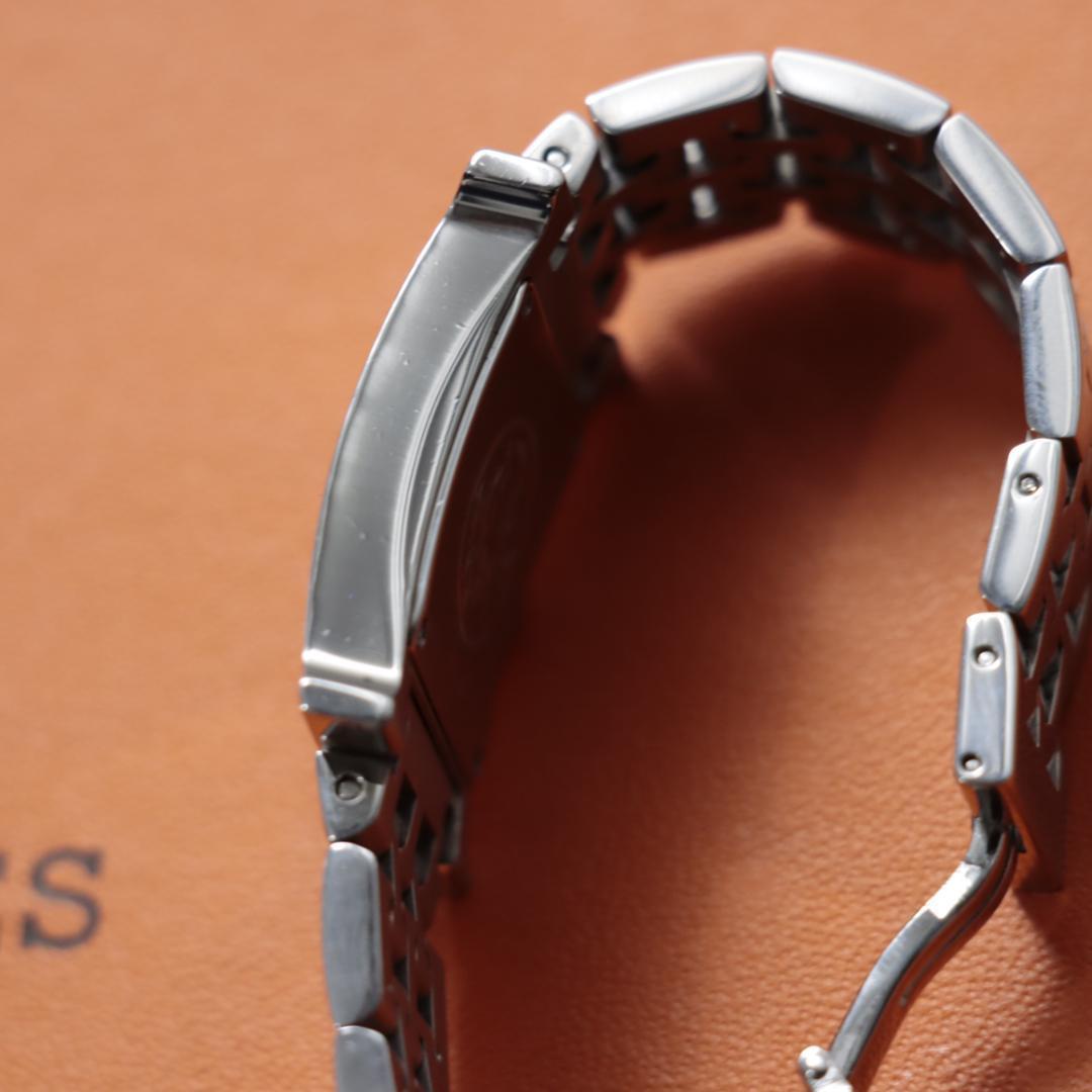 希少！稼働品！極美品　エルメスHERMES Hウォッチ　レディース腕時計　ダイヤ