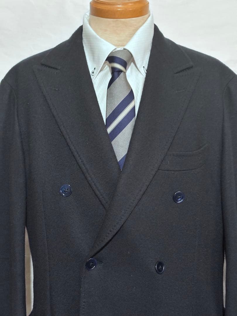 Brilla ブリッラペルイルグストダブルブレストジャケット　カシミヤ混