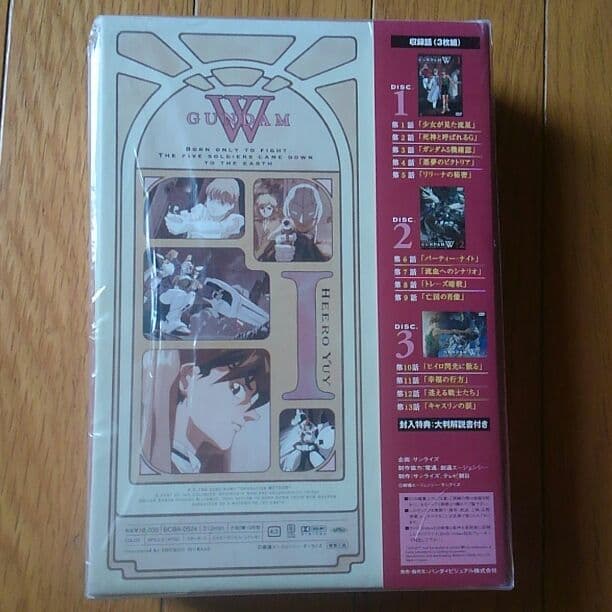 再終値下げ！新起動戦記ガンダムw　dvd　collection number I
