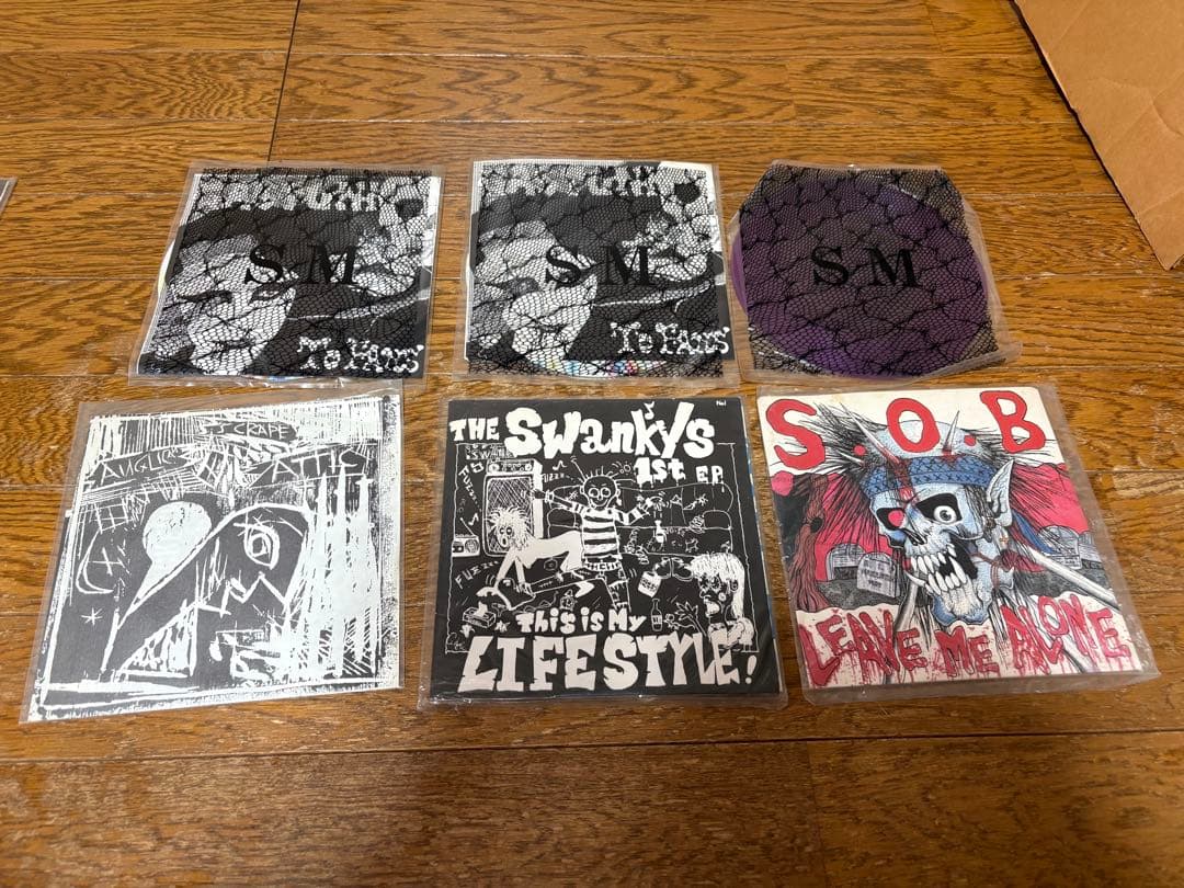 レコードコレクション：THE BLUE HEARTS, LIP CREAM,