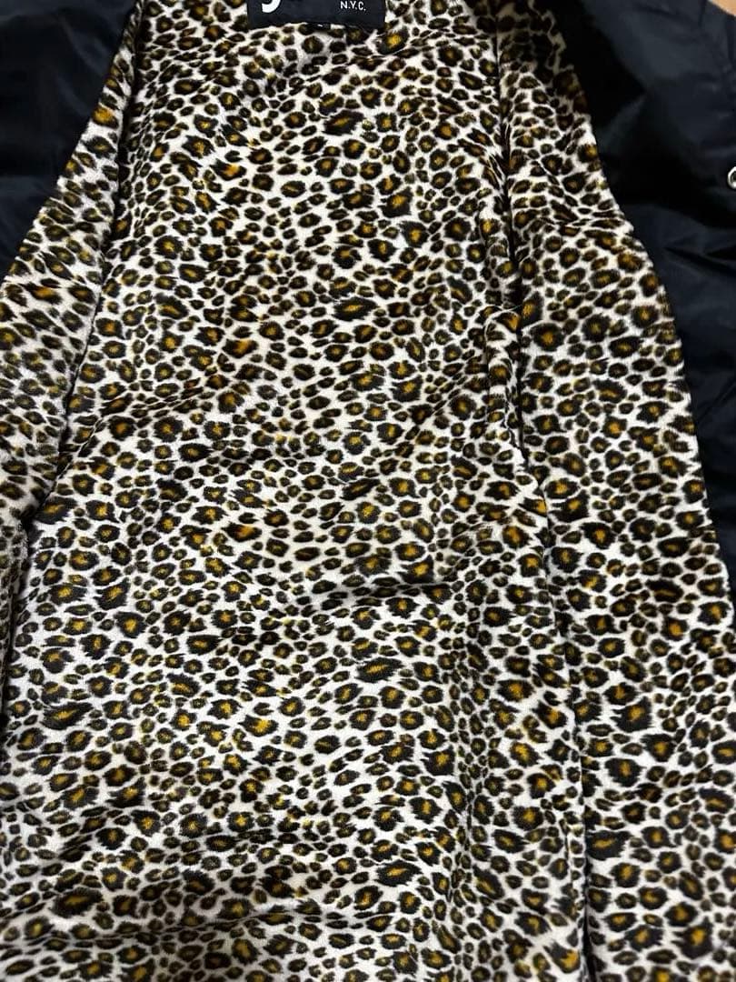 Schott Kings County ジャケット Sサイズ ヒョウ柄