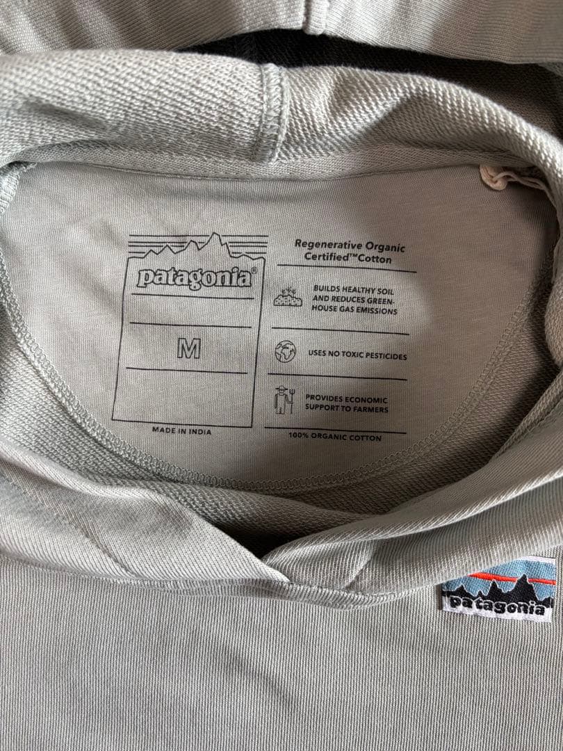【美品】Patagonia OrganicCertifiedCottonフーディ
