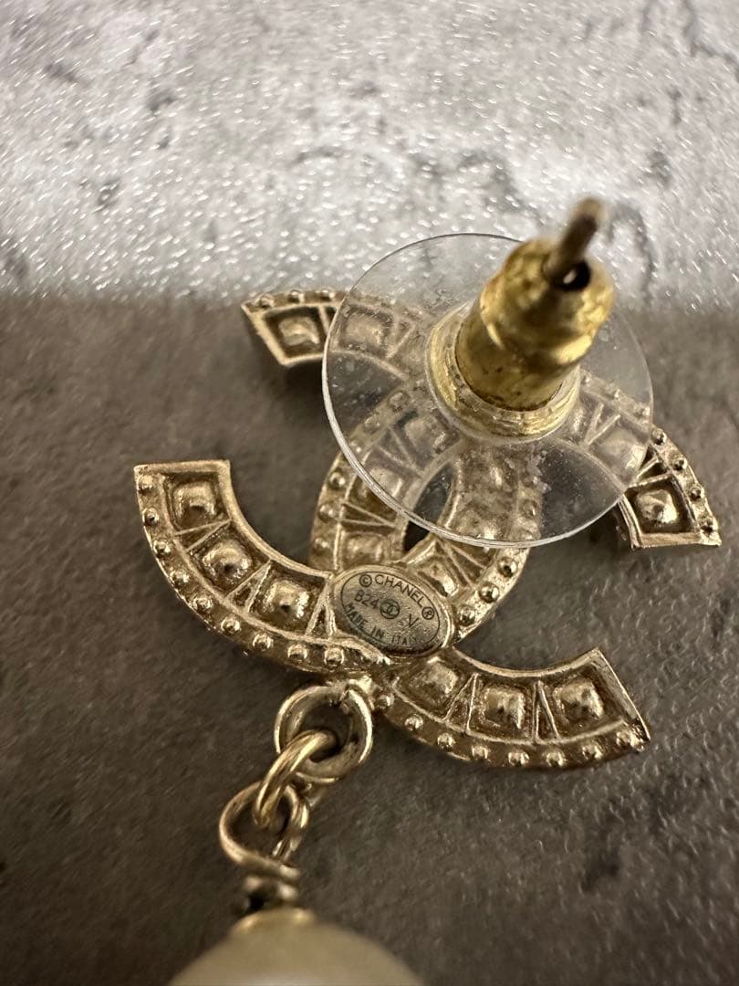 シャネル CHANEL ピアス レディース CCマーク ゴールド