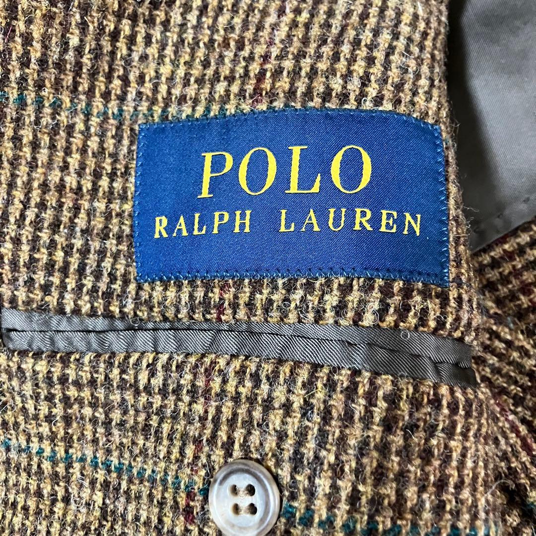 イタリア製　ポロラルフローレン　現行モデル　36 ウール　テーラードジャケット