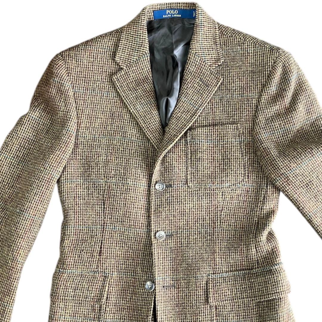 イタリア製　ポロラルフローレン　現行モデル　36 ウール　テーラードジャケット