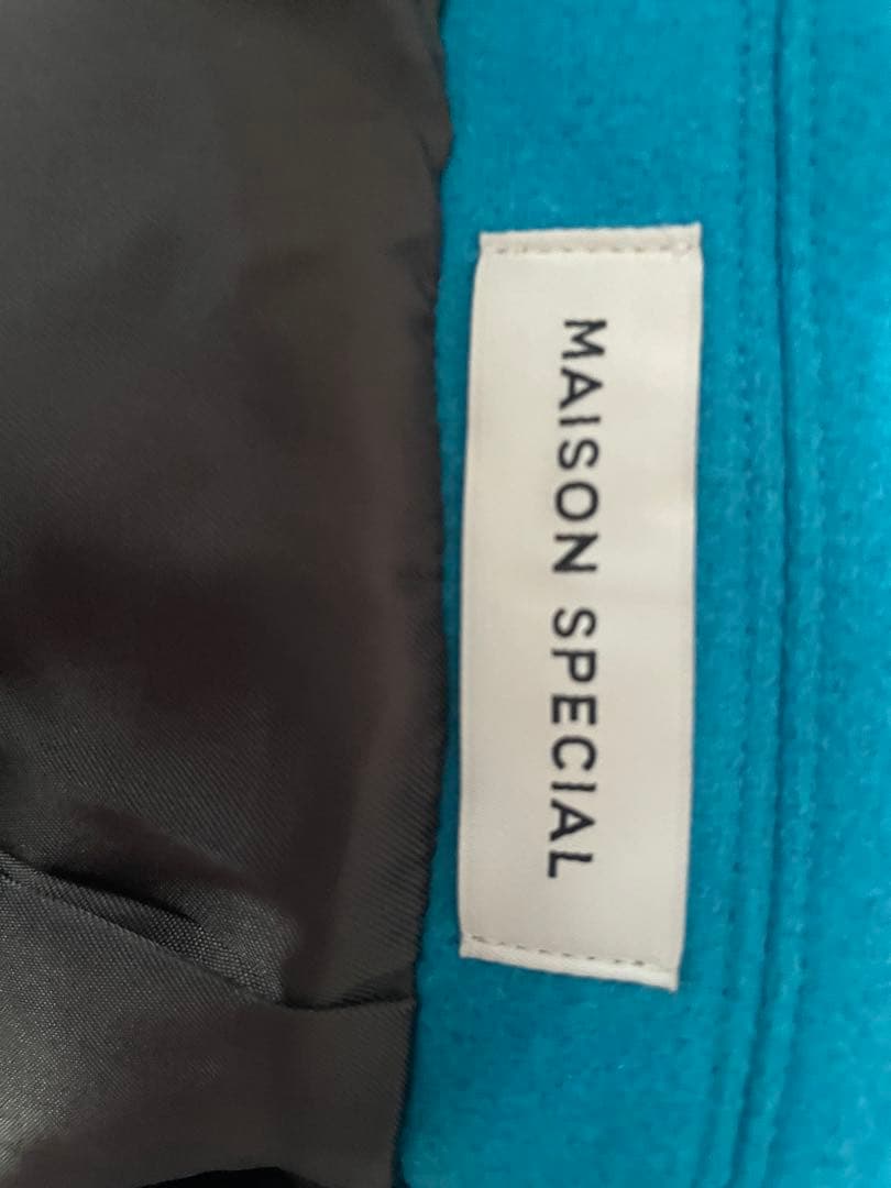 ✔︎MAISON SPECIALスーパー140メルトンオーバーコート