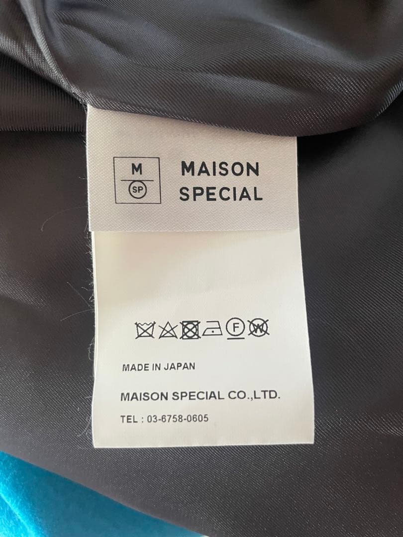 ✔︎MAISON SPECIALスーパー140メルトンオーバーコート