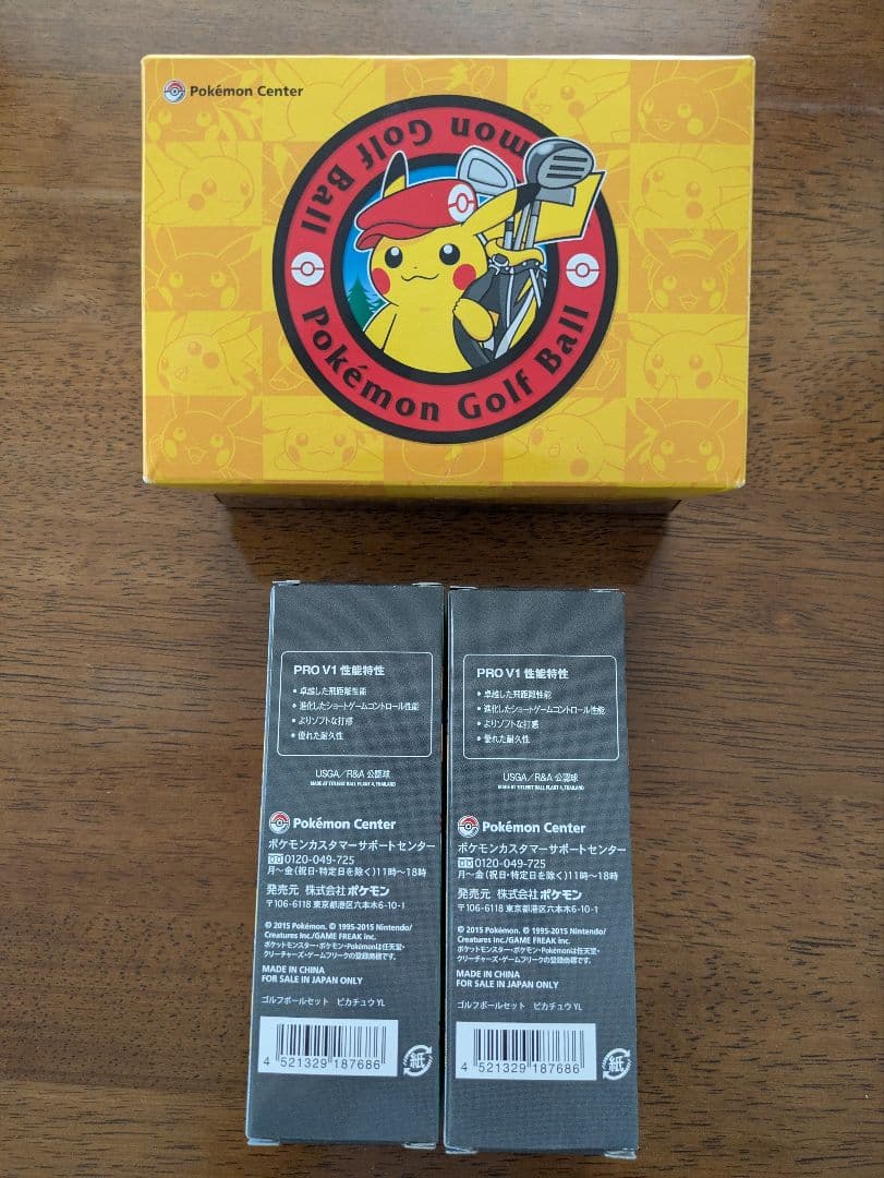 ポケモン ピカチュウ ゴルフボール 6個セット