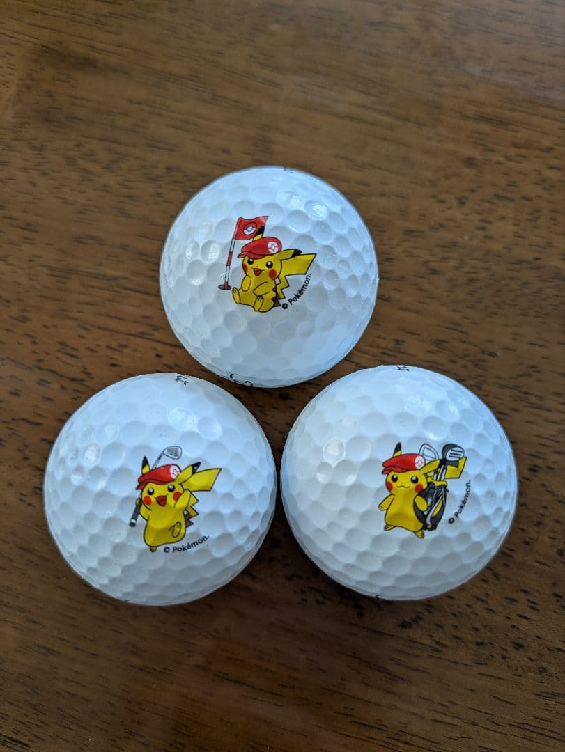 ポケモン ピカチュウ ゴルフボール 6個セット