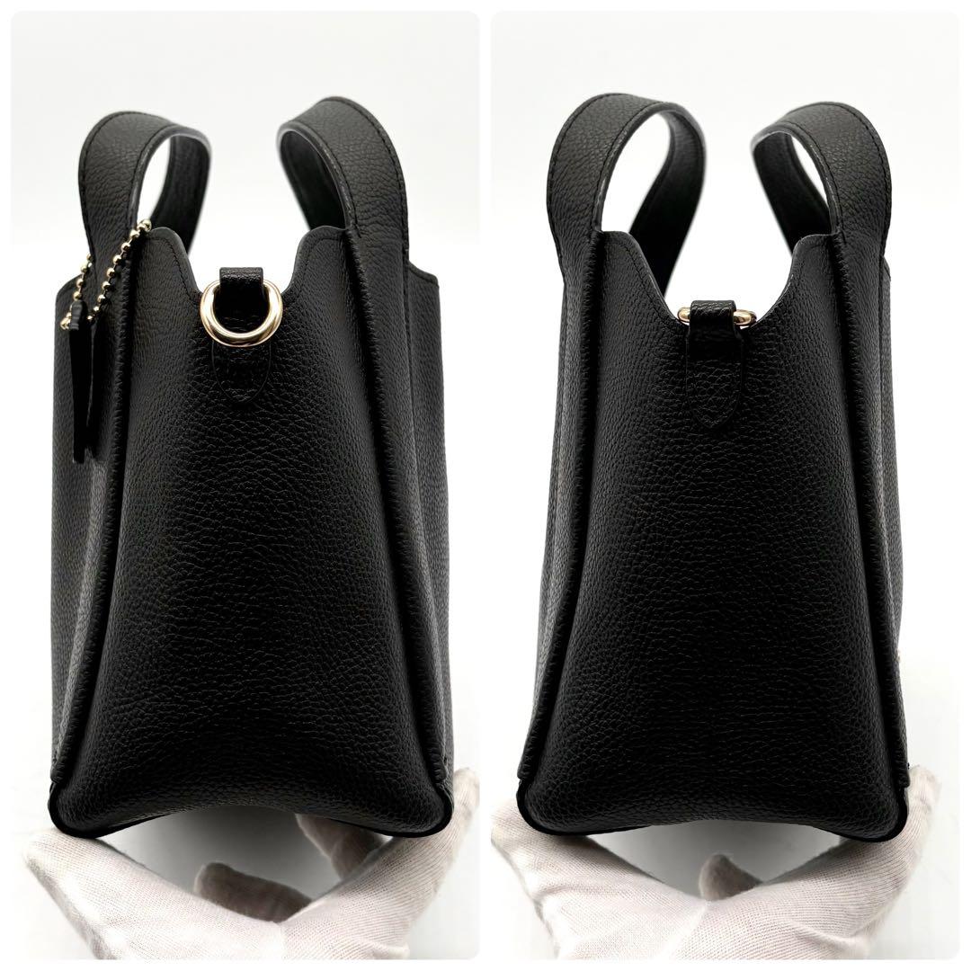 極美品✨コーチ ハドリー ホーボー 21 2way ショルダーバッグ ブラック