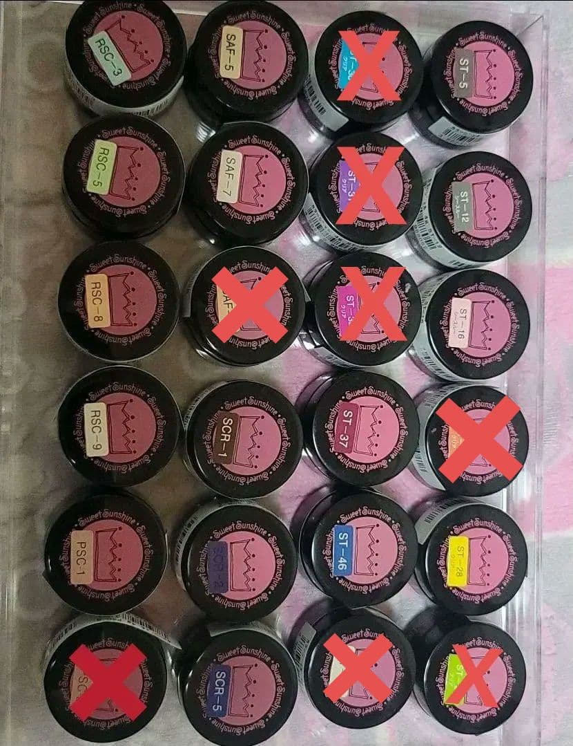 サンシャインベビー カラージェル 37個　セットsweet sunshine