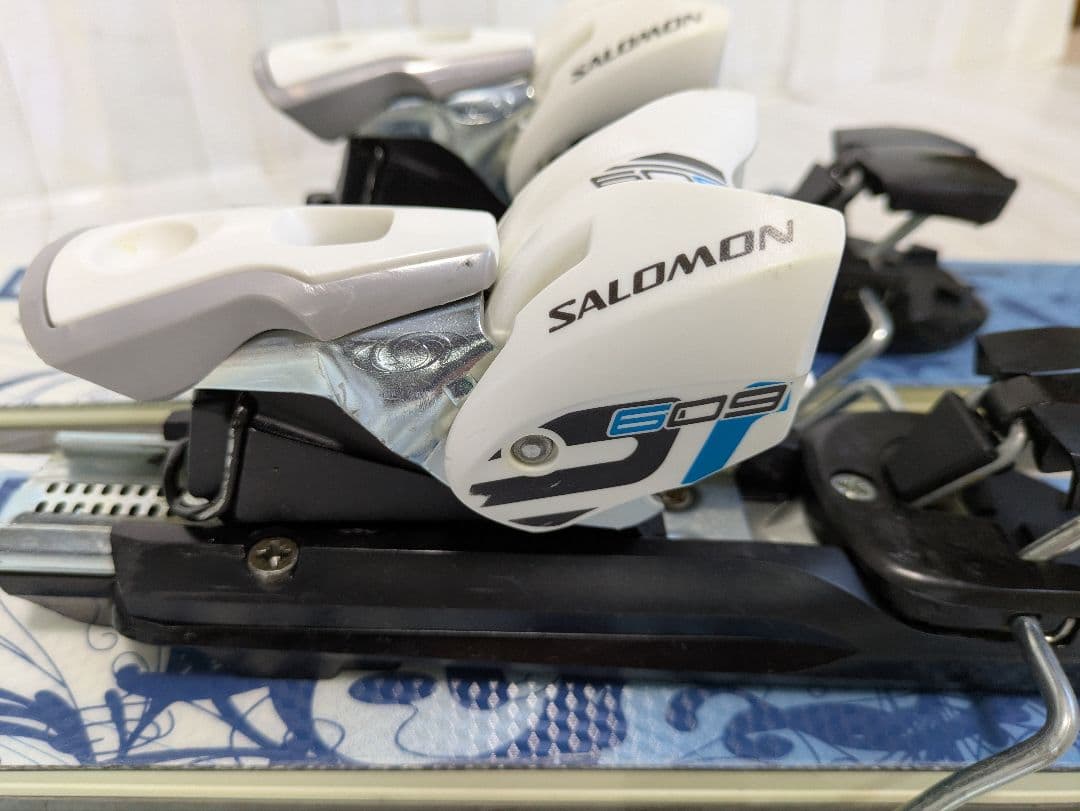 SALOMON ミッドスキー 123cm SW1000　ブーツストックセット