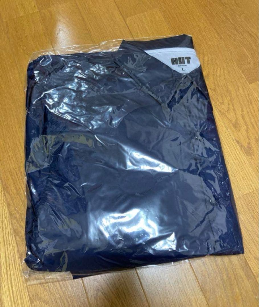 HIIT × CLUBHAUS コーチジャケット クラブハウス L ネイビー