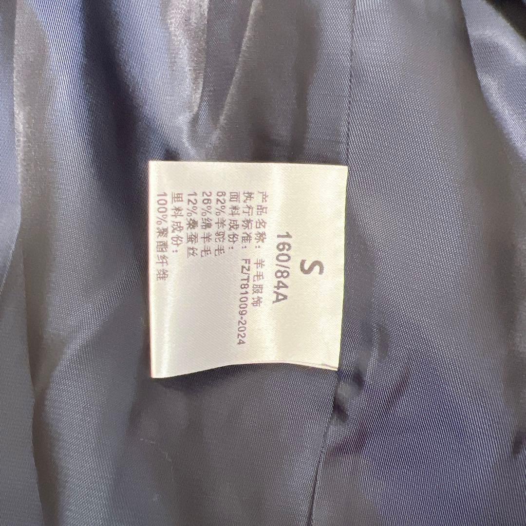 新型最新作❗️ベアロングコート テディコート ネイビー