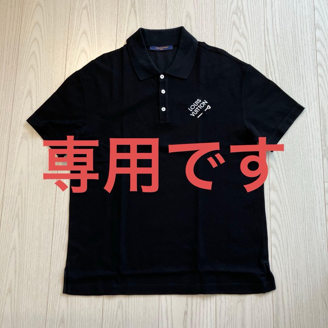Doreamon LOUIS VUITTON ブラックポロシャツ