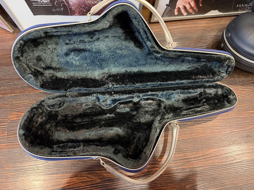 SELMERアルトサックス超軽量パックケース限定色シルバー✖️ブルー