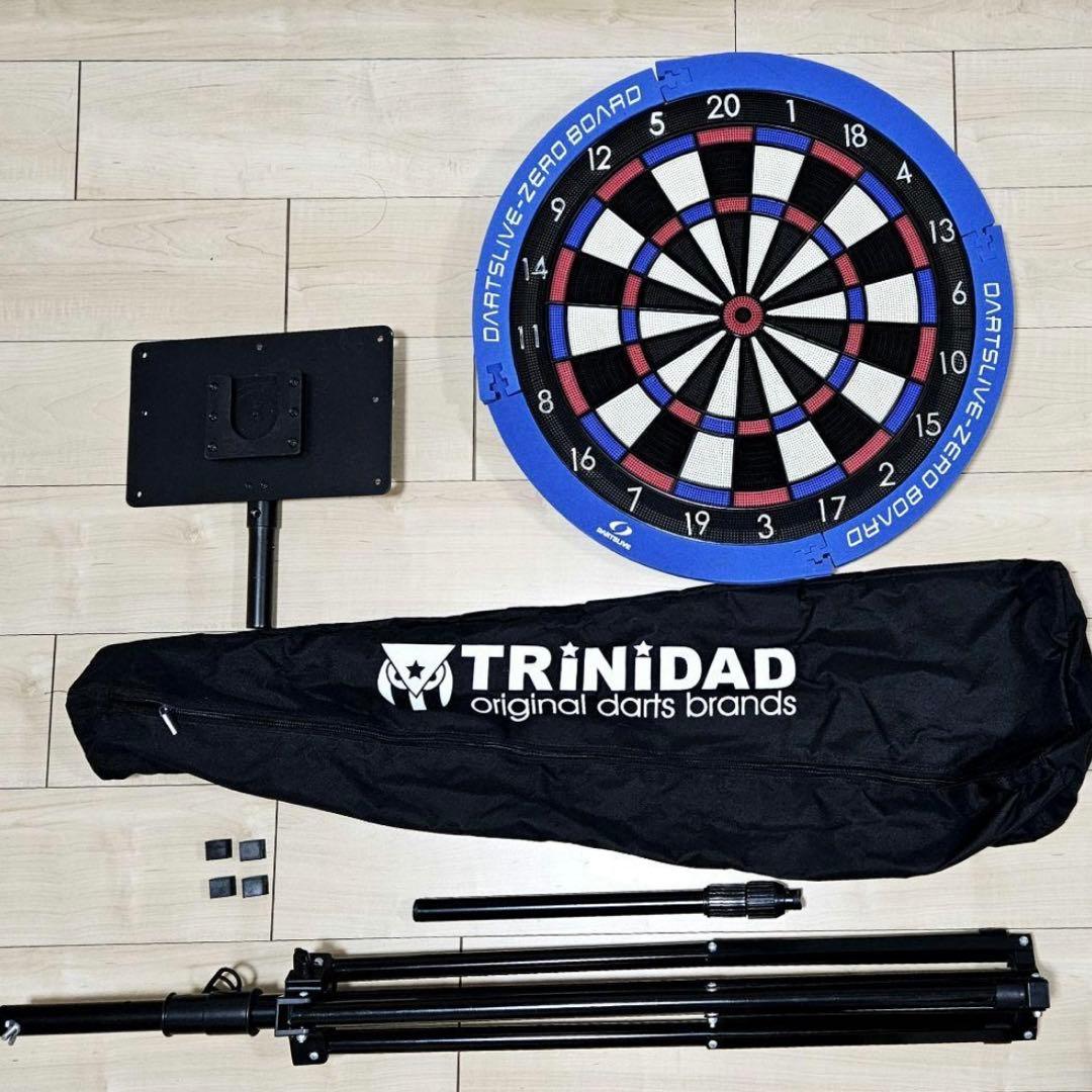DARTSLIVE-ZERO BOARD TRINIDADダーツスタンドセット